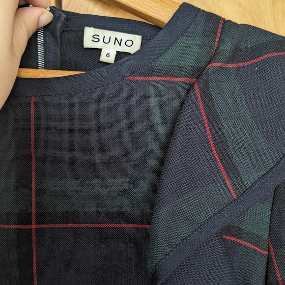 Suno Plaid Dress size 6 - Picture 3 of 5